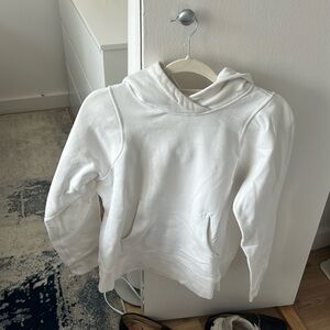 White Lulu hoodie